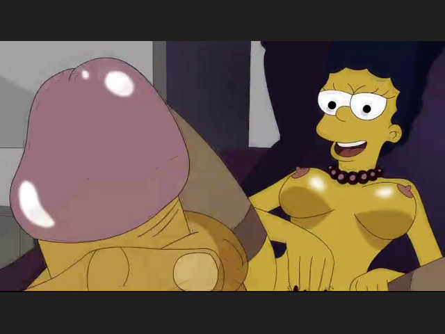 Wife Handjob Cartoon Porn - Homer`s handjob -simpsons Busty cartoon porn movie.