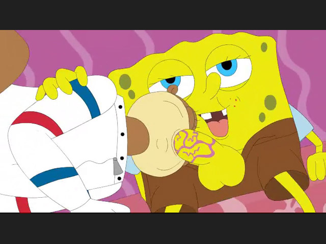 Fucking A Sponge - Square pants Dick -spongebob Nasty animation sex cartoons.
