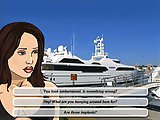 Sexy Boat Rider - Sex flash game:Help this sexy brunette to find her boat, win the race and take her to the hotel. Fuck her slow and fast, play with h