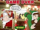 Sluty Mrs. Claus - Pussy flash game:Lick and suck mrs. Claus big boobies when Santa reads newspaper and doesn't see your sexual actions