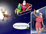 Welcome guests - Christmas is comin. Santa and his little helper ran into troubles during the gift-delivery trip. Only the good sexy girl Linda could