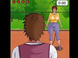 Street games 2 - Enjoy bouncing boobs view while playing this little skipping rope game. The hardcore sex reward is guaranteed for the winner!